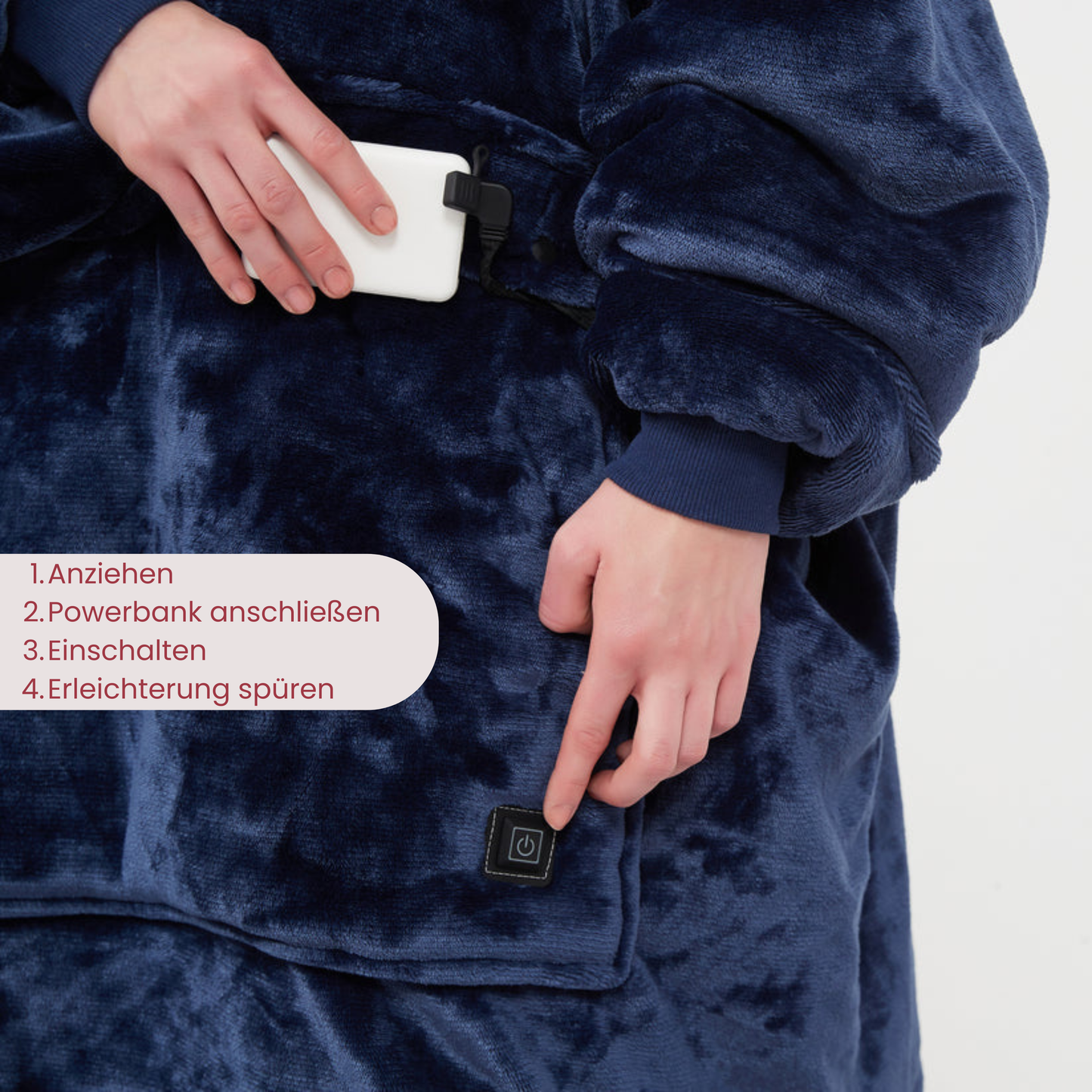 Snuggleheat Beheizbarer Wohlfühl-Hoodie