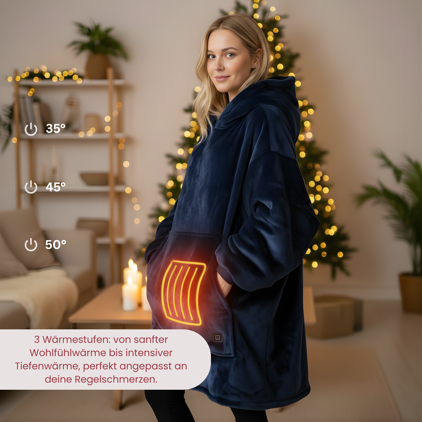 Snuggleheat Beheizbarer Wohlfühl-Hoodie