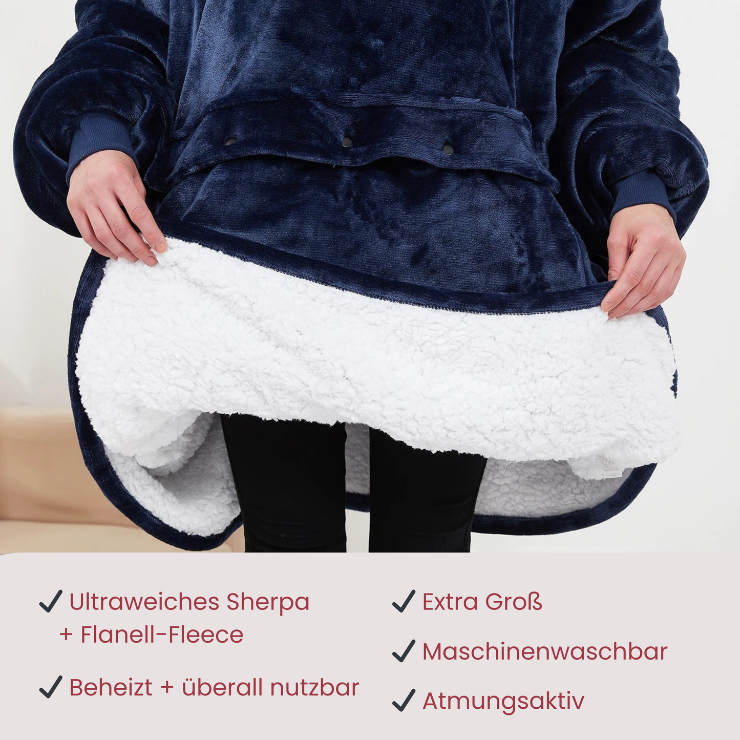 Snuggleheat Beheizbarer Wohlfühl-Hoodie